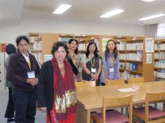 7. 尼崎市女性センター　トレピエを訪問し、館内を見学